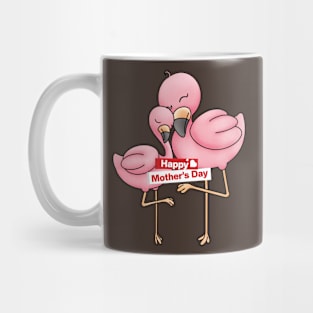 Flamingo mama animal mothers day Mug